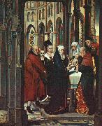 MEMLING, Hans The Presentation in the Temple ag USA oil painting artist